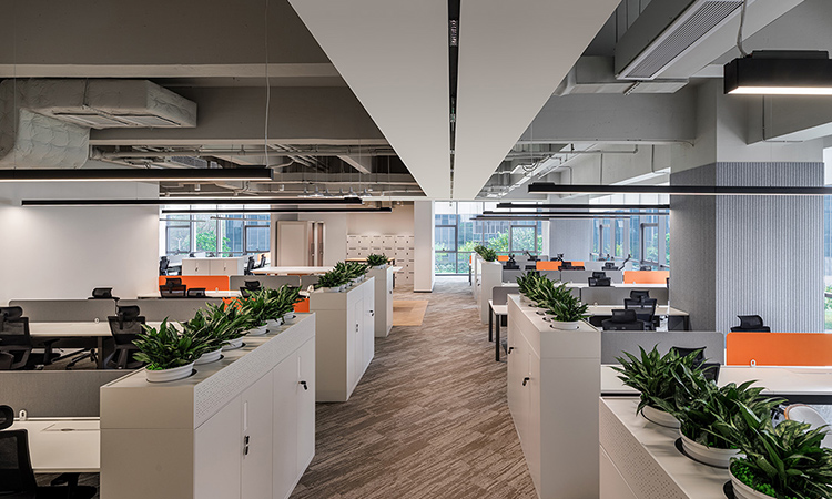 半開放員工區辦公室 半開放員工區辦公室